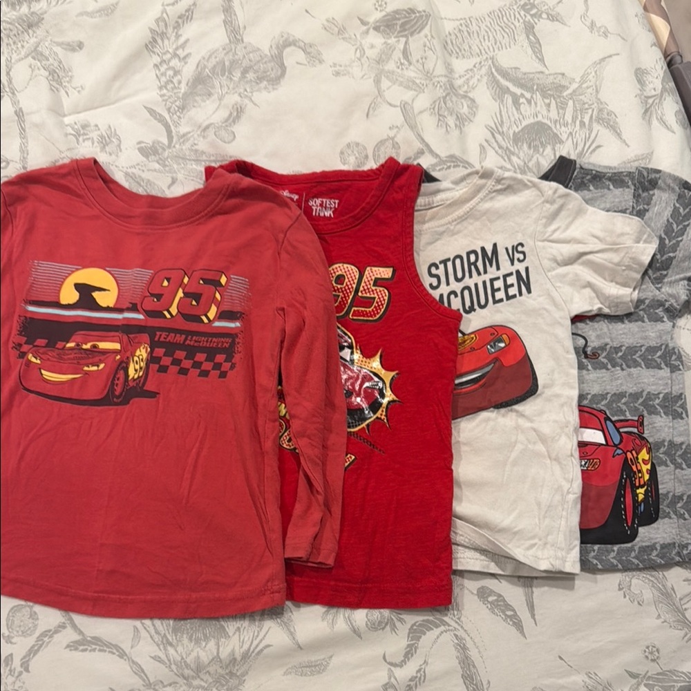 Disney Cars Themed Kids Shirts